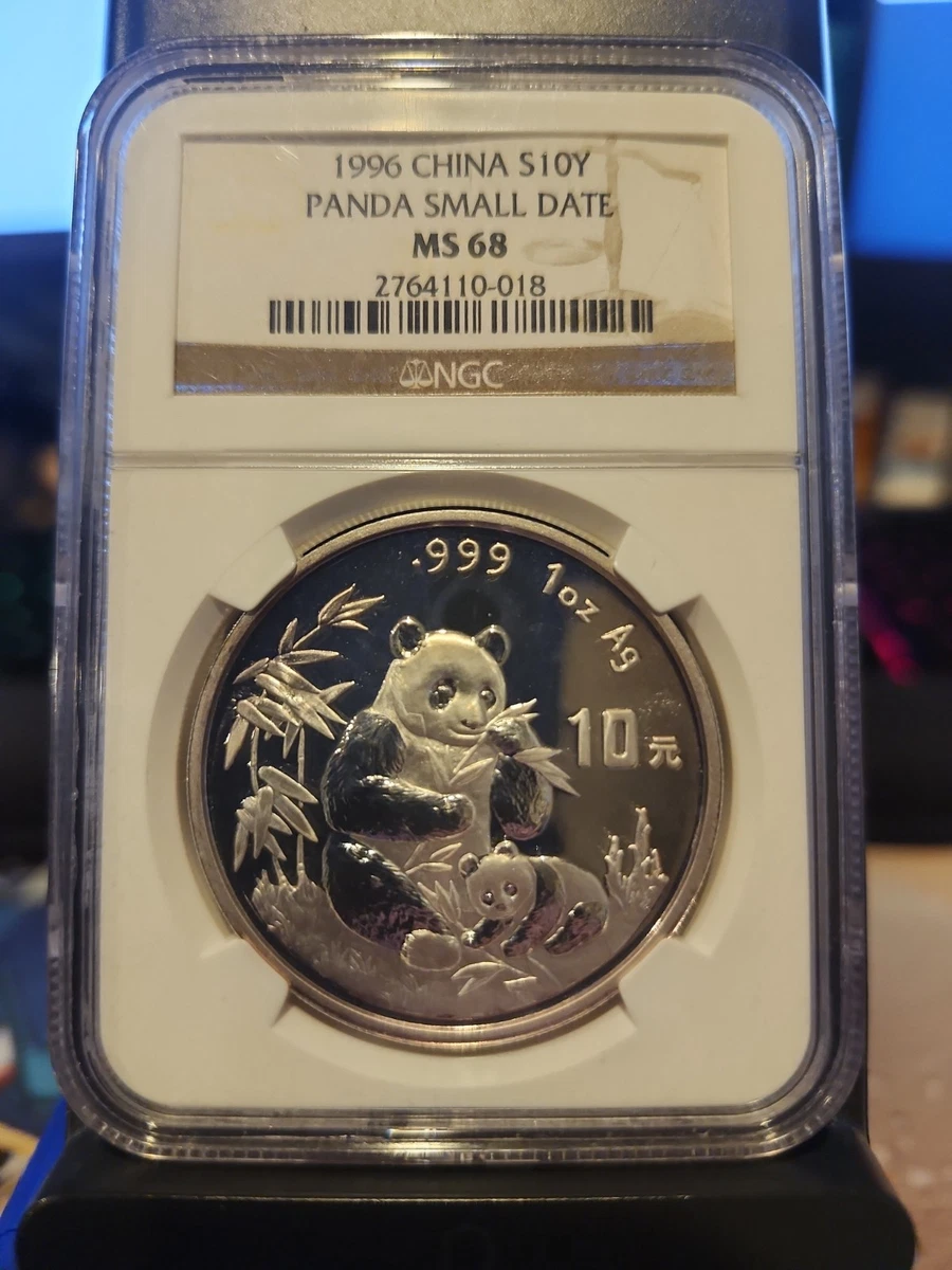 Chinese Panda MS 68 Grade Silver Bullion Coins for sale | eBay