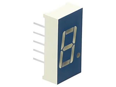 2X SA04-12GWA Display: LED 7-segmentig 10,16mm 0,4'' Anz.Z: 1 grün 3,6-8,6mcd KIN
