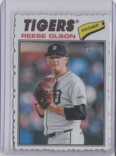 2026 Topps Heritage Deckle Edge #71 Reese Olson