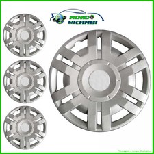 SERIE 4 BORCHIE - 4 COPRICERCHI COPPE RUOTA 15 PER FIAT STILO