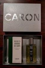 NP 212€ ohne Box Pour un Homme d Caron E.D. Toilette+Hair&Body Shampoo je 200ml