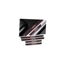 Car Door Sill Protector, 4PCS Anti-Scratch  Waterproof Auto Door Edge Step