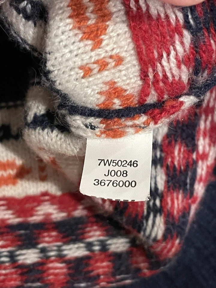 Vestido suéter para mujer Lucky Brand talla pequeña viscosa/lana manga larga Foto 4 de 4