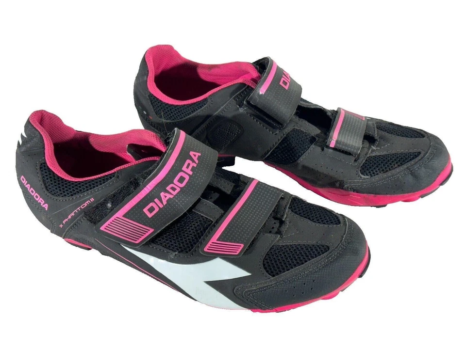 DIADORA X-Phantom Zapatos de Ciclismo MTB Botas de Bicicleta Damas EU41 US9.5 Mondo 255 cs198 Foto 2 de 4
