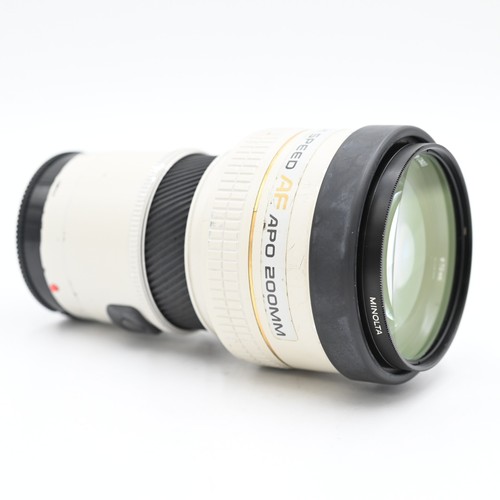 MINOLTA HIGH SPEED AF APO 200mm F2.8 interchangeable lens [Excellent++] - Picture 2 of 9