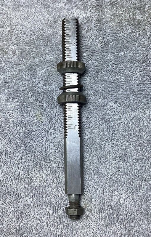 VTG. KING SEELEY CRAFTSMAN MODEL 103.23640 13-1/2” DRILL PRESS DEPTH STOP