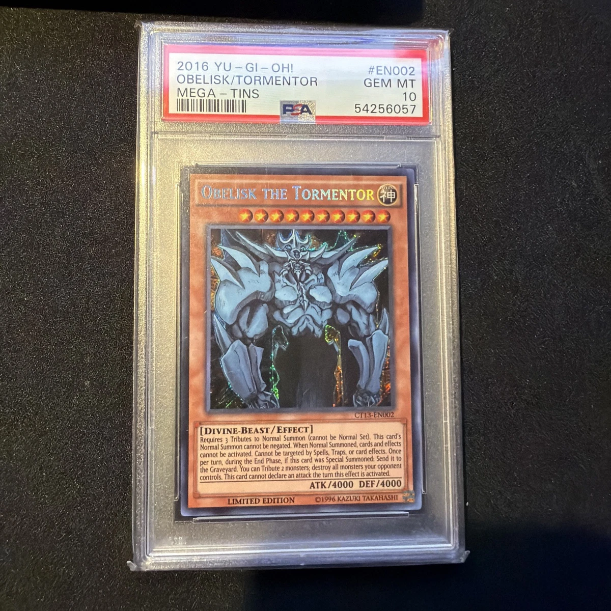 Obelisk The Tormentor Yu-Gi-Oh! TCG Professional Sports