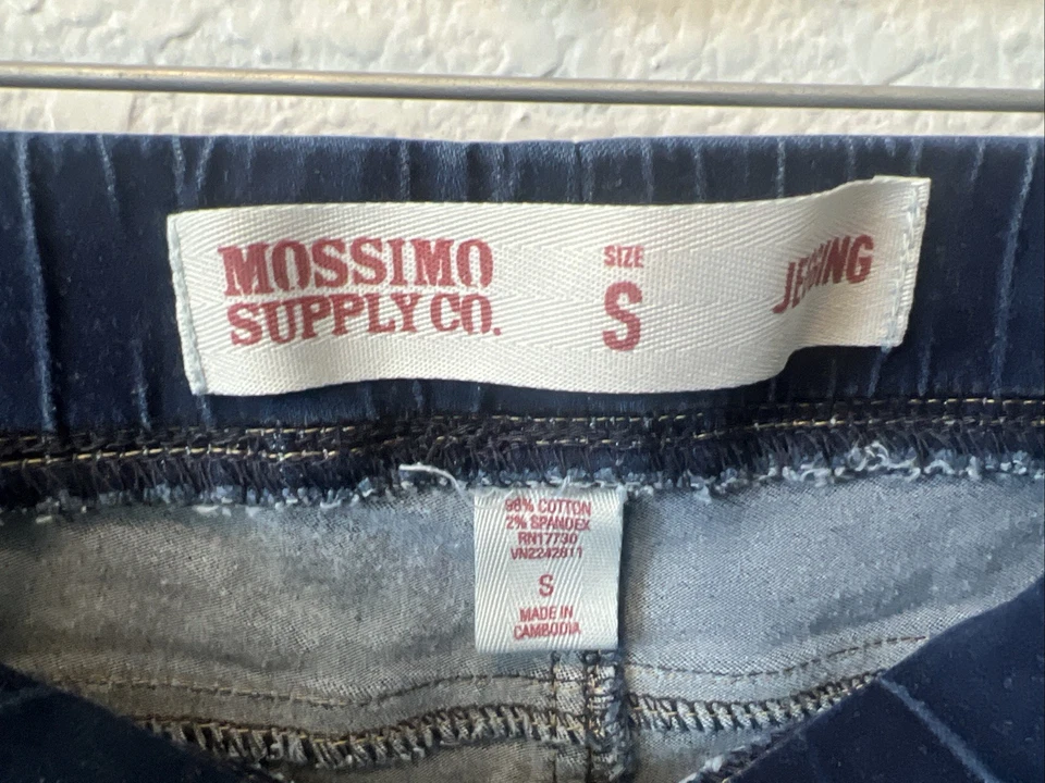 Mossimo Supply Co Pants Womens Small Black High Rise Stretch Leggings Yoga - Image 3 of 4