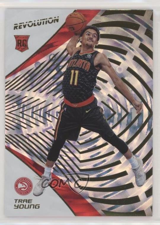 2018-19 Panini Revolution Fractal Trae Young #150 5h0