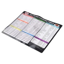 Livre de cuisine friteuse à air feuille de triche magnétique recettes pro cale