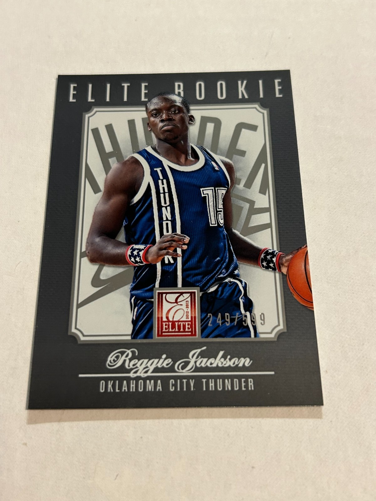 2012-13 Donruss Elite Reggie Jackson 249/599 Rookie Thunder SP MS1