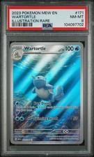 Wartortle 171/165 Illustration Rare 151 Pokemon PSA 8 on eBay