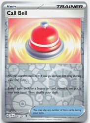 Call Bell 165/191 Reverse Holo Uncommon SV08: Surging Sparks