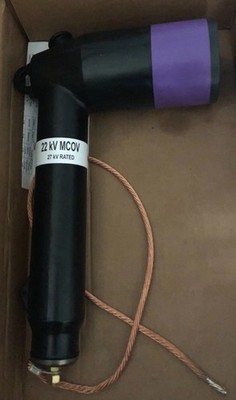 Hubbell 236ELA27; 22kV MCOV Elbow Arrester; 27 kV Duty Cycle; 36'' #4 Ground Lead