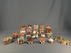 Lot of 23 Vintage Mudlen End Studio Cottages Ceramics 2-3" Made in England