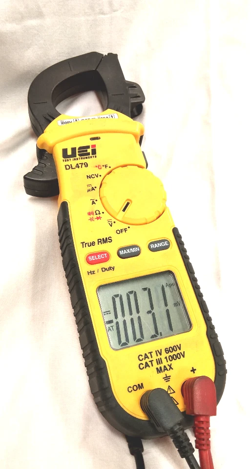 UEI  DL479 True RMS Multimeter W/ probes and clamp - Image 2 of 4