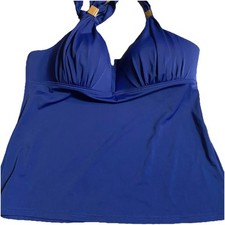 Victoria's Secret TANKINI Swim suit Top Swimwear NO WIRE FREE Push up PADS M