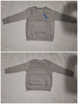 PULLOVER FLEECE GRAU JUNGEN 3 JAHRE JACADI NEUWERT 25 