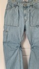 THE ATTICO Wide Leg Cargo Jeans Size  28 — photo 4