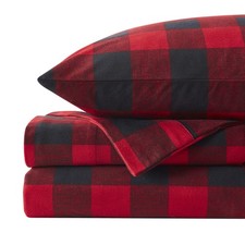 Flannel Sheets Warm and Cozy Deep Pocket Breathable All Season Bedding Set wi...