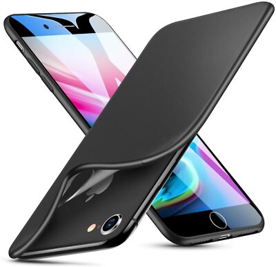 Etui Housse Coque TPU Silicone Protection Case pour iPhone SE 3 2022 / 2020 7 8