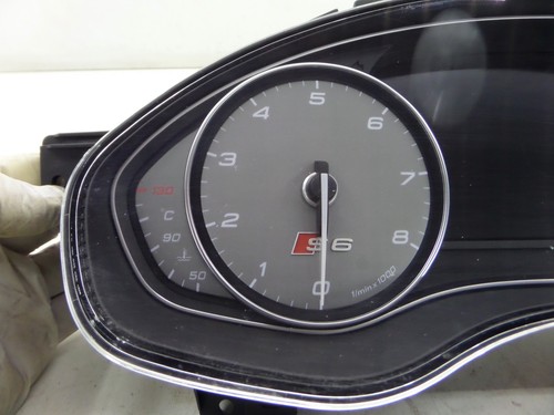 Audi S6 115K KMS KPH Instrument Cluster Speedo Gauges C7 4G 12-17 4G0 920 931 C - Picture 2 of 12