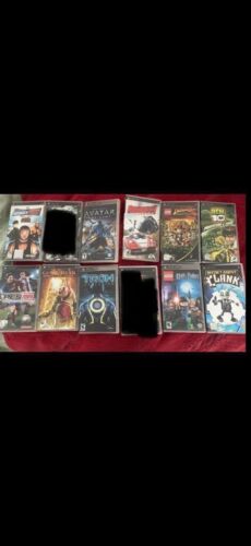 Lote 10 Juegos Dvd Original Psp Portatil Play Playstation Portable Psp3000 Psp-3 - Picture 1 of 4