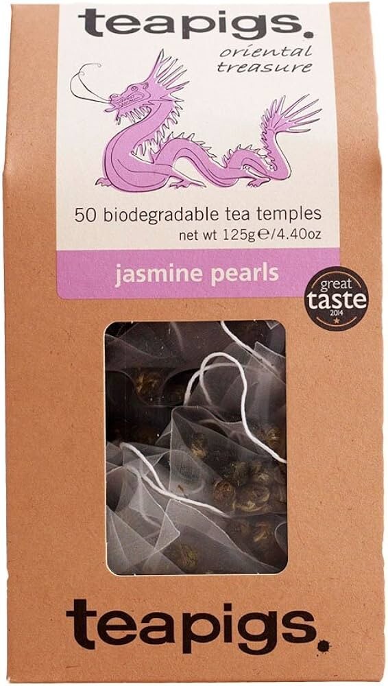 Tea-Pigs Jasmine Pearls Tea, Pack Of 50 - Image 4