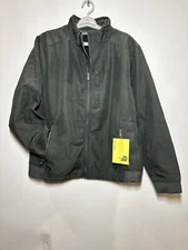 Men's Softshell Jacket - All in Motion Heathered Gray Large