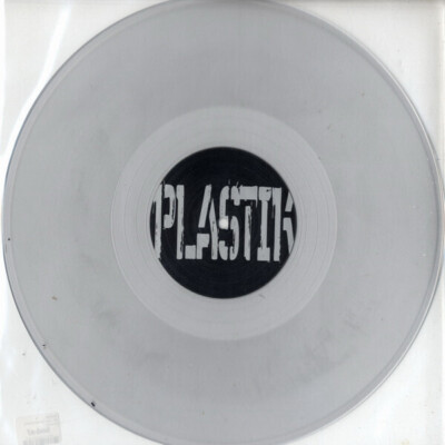 Simon Baker Plastik CLEAR Vinyl Single 12inch Infant Records