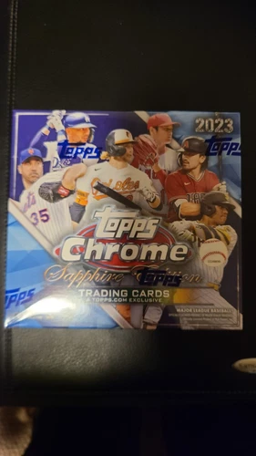 2023 Topps Chrome Sapphire MLB Baseball Hobby Box