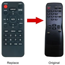 New N0132UD Replace Remote for Emerson TV TVK131 TVK191 ET1932C ET419 TVK131A