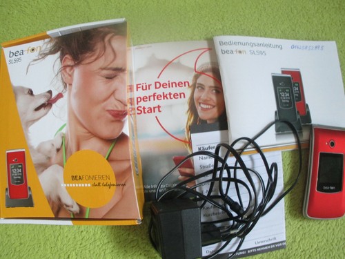 Handy bea..fon C220 classic Line- in Rot-Neu - Zdjęcie 6 z 6