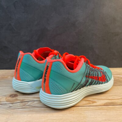Nike Lunaracer 3 Green/Orange with Mint Green Sole Women's Size 8