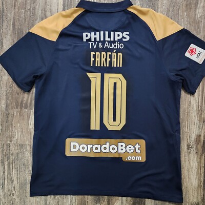 2022 Nike Alianza Lima Away Soccer Jersey Jefferson Farfan Peru XL