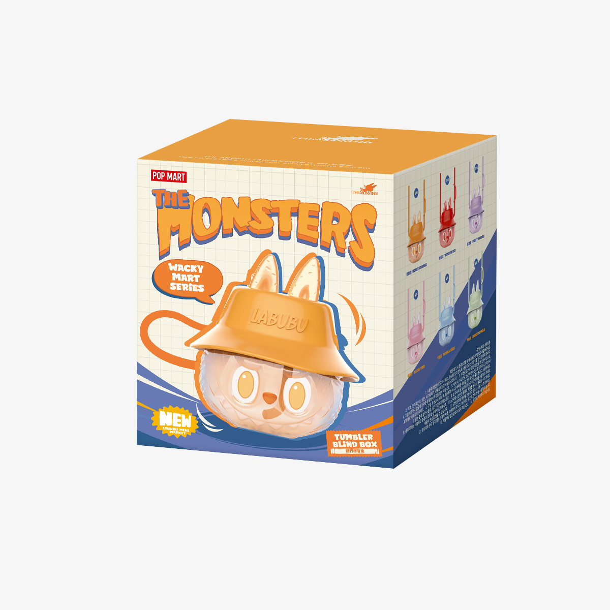 THE MONSTERS WACKY MART SERIES-TUMBLER BLIND BOX AUTHENTIC HOT