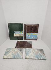 VTG Photo Album Bundle Lot/5 Pioneer KMart Kresge Fast-Stik Pages Photo Storage