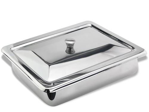 Instrumentenschale Behälter Hygiene Box mit Deckel 23 x 16 x 5,5 cm - 第 1/5 張圖片
