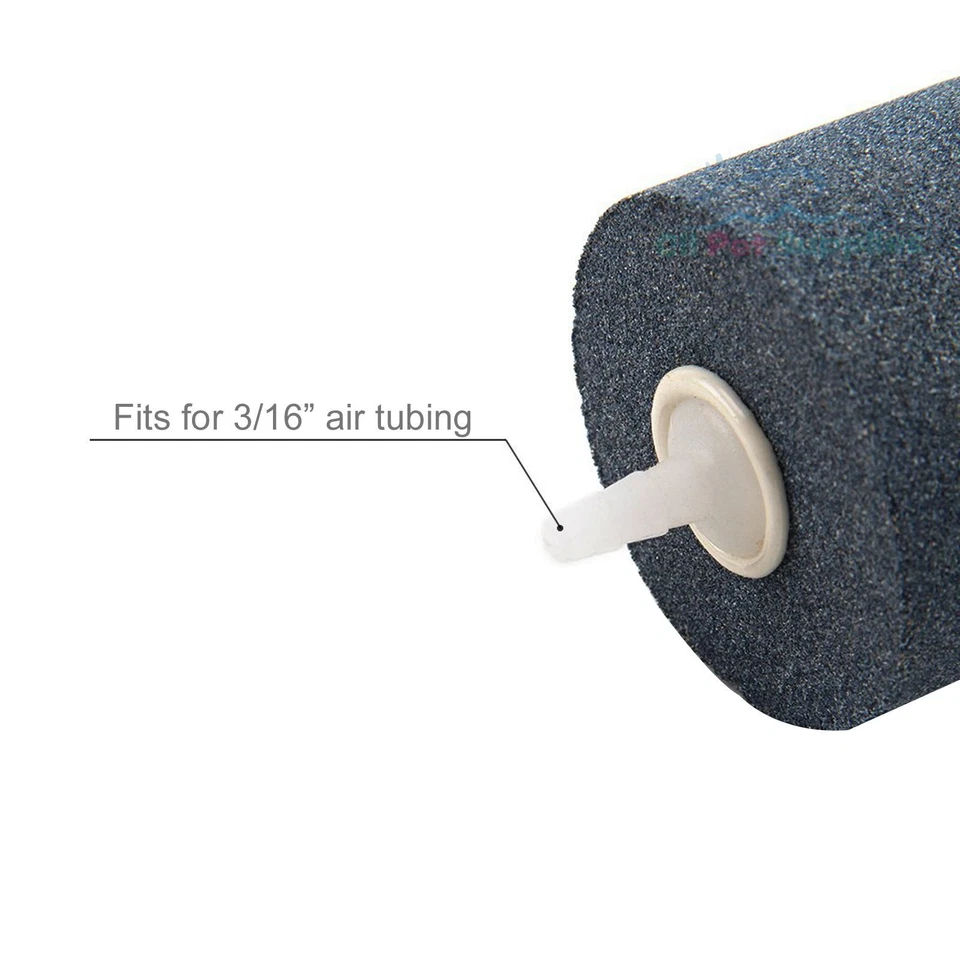 Acuario 4"x2" Cilindro Aire Piedra Pecera Aireador Difusor Hidropónico Foto 3 de 4