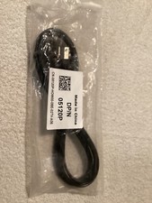 1 Dell 3 Prong 6' Universal Computer PC AC Power Cable Monitor Cord 05120P T 1 