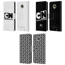 OFFICIAL CARTOON NETWORK LOGO LEATHER BOOK WALLET CASE COVER FOR MOTOROLA PHONES