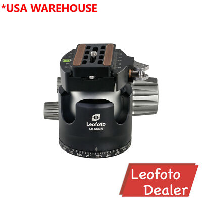 Leofoto LH-55NN+LR-70 No Neck Ball Head + Lever-Release | Arca