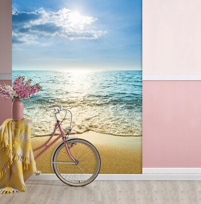 3D Beach Ocean ZHUA16292 Wallpaper Wall Murals Removable Self-adhesive Amy