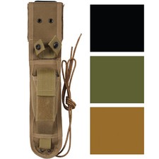 Tactical Knife Sheath 7", Blade Cover Nylon Case Snap Closure Military Camo Army Tactical Knife Sheath 7", Blade Cover Nylon Case Snap Closure Military Camo Army - Image 1