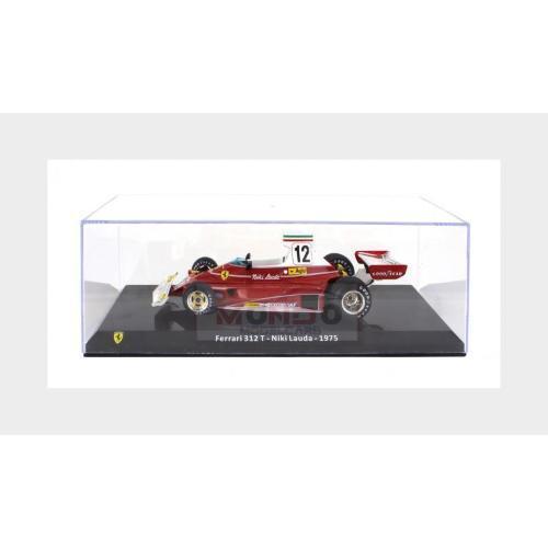 1:24 EDICOLA Ferrari F1 312T #12 1975 Niki Lauda With Showcase MY3ALA0009 Model - Picture 3 of 3