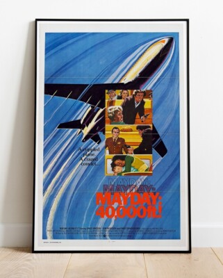 Mayday 40000 Fuß Film Foto/Poster bis zu 36 Zoll