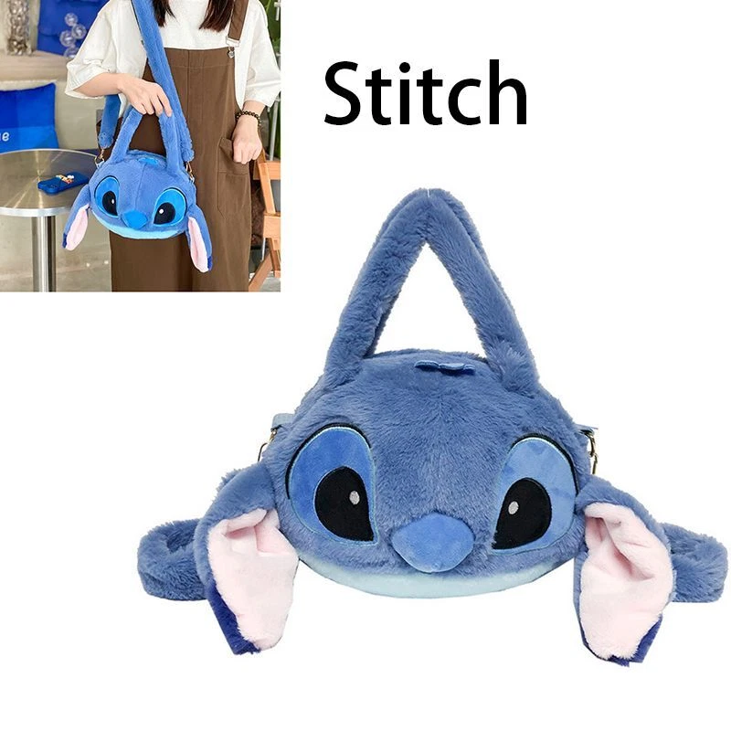 Lilo Stitch Handbag Cartoon Stitch Plush Handbag Cute Messenger Bag Girl Gift