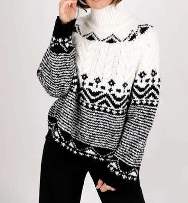 NEU+Grace Norweger Pullover Zopf Strickpulli Sweatshirt 432