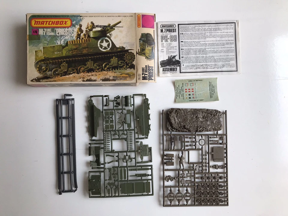 PRIEST M-7 HMC 105 mm. - Matchbox - Scala 1/76 - Immagine 2 di 3