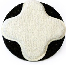 MALISH 19" BONNET-LOK CARPET BONNETS - CASE OF 6 "X" SHAPED BONNETS